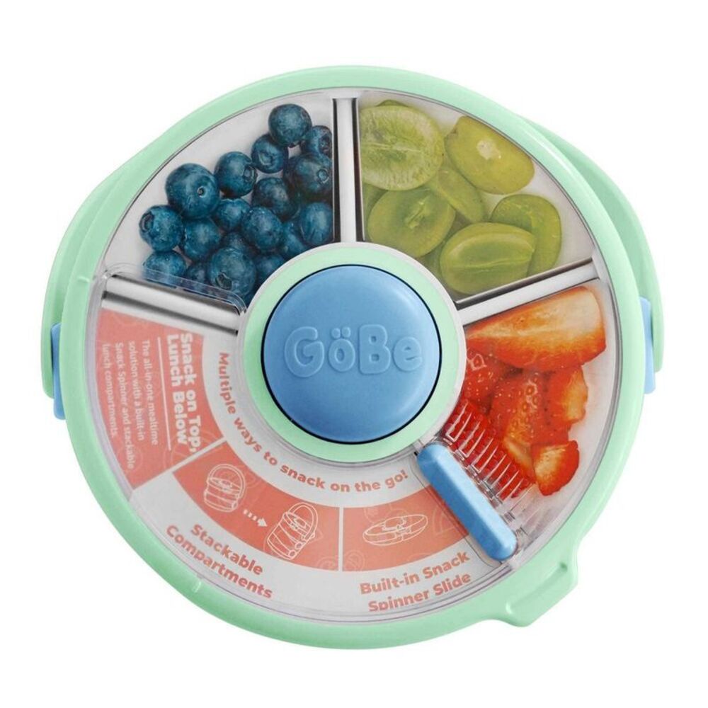 GoBe -  Kids' On-the-Go Lunch Stack - Twinberry Blue - Picture 5 of 8